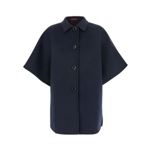 Gucci Reversible Gg Short-Sleeve Coat