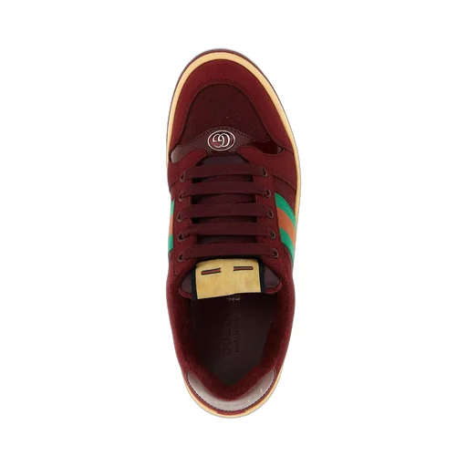 Gucci Screener Lace-Up Sneakers