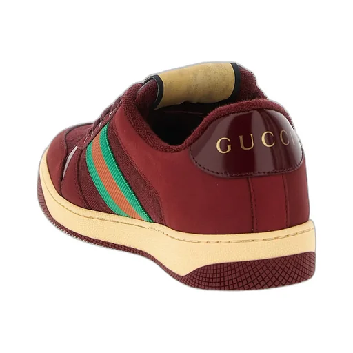 Gucci Screener Lace-Up Sneakers