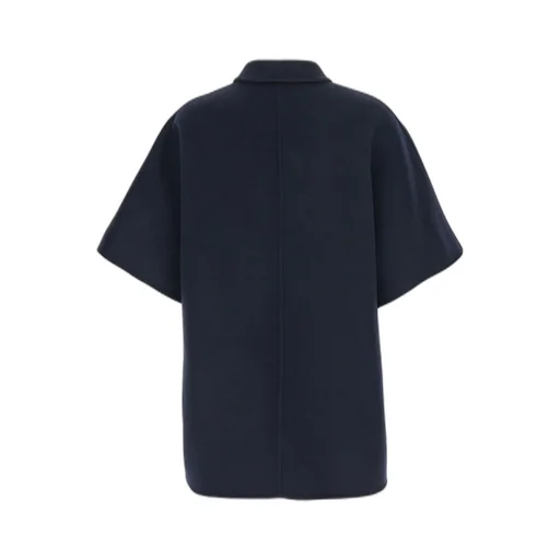 Gucci Reversible Gg Short-Sleeve Coat