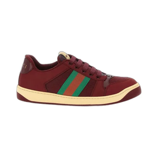 Gucci Screener Lace-Up Sneakers