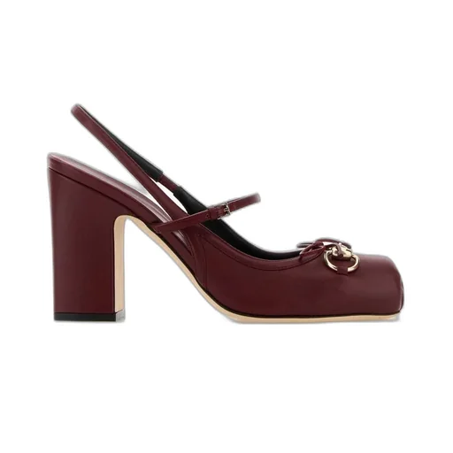 Gucci Horsebit Slingback Pumps