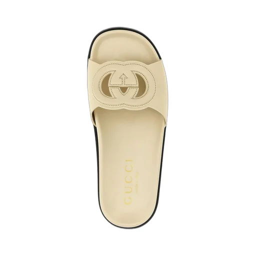 Gucci Interlocking G Cut Out Sandals