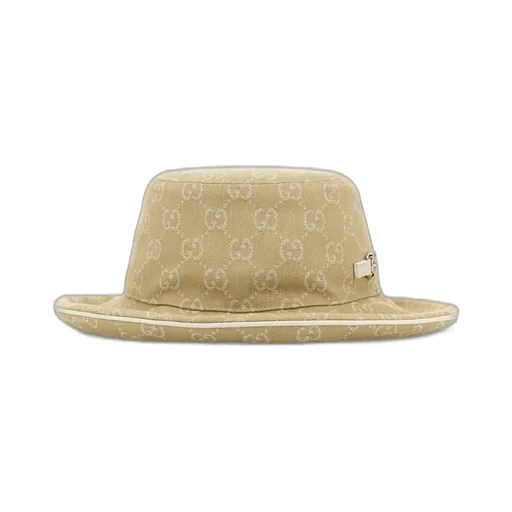 Gucci Horsebit Detail Gg Bucket Hat
