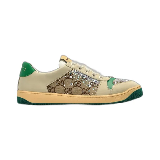 Gucci Screener Lace-Up Trainers
