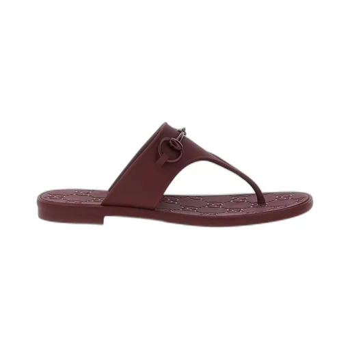 Gucci Horsebit Thong Sandals