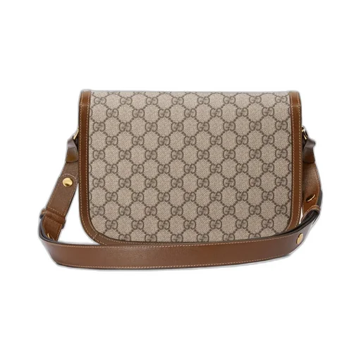 Gucci 1955 Horsebit Gg Supreme Shoulder Bag