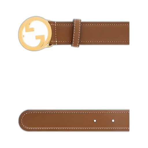 Gucci Blondie Logo Plaque Belt