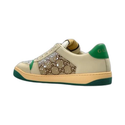 Gucci Screener Lace-Up Trainers