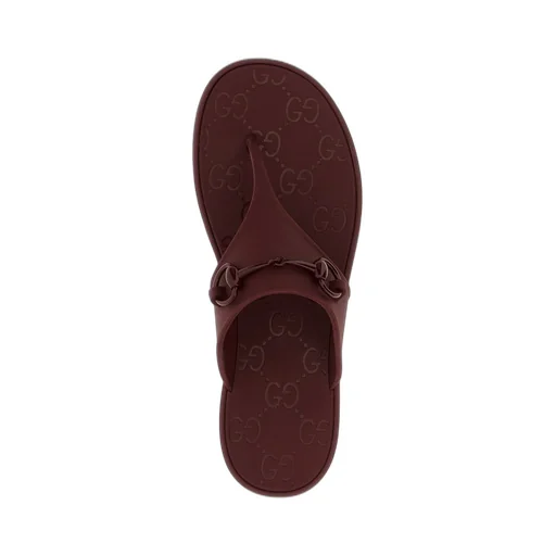 Gucci Horsebit Thong Sandals