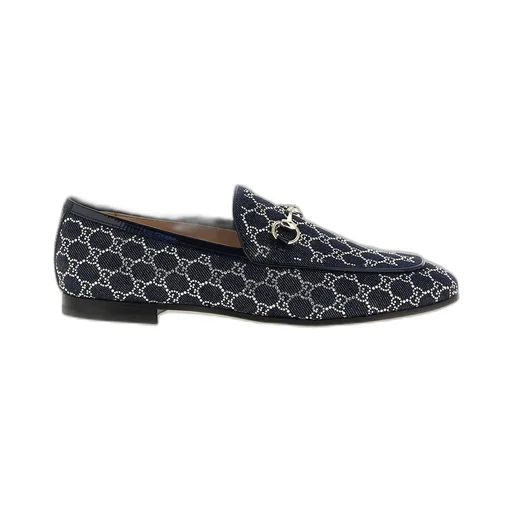 Gucci Gg Embellished Jordaan Loafers
