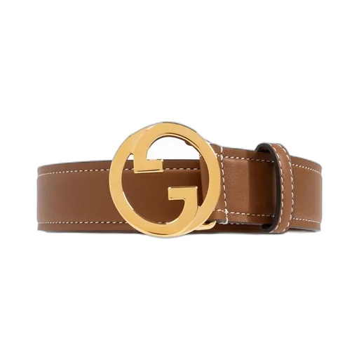 Gucci Blondie Logo Plaque Belt