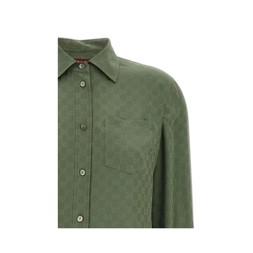 Gucci Gg Jacquard Shirt