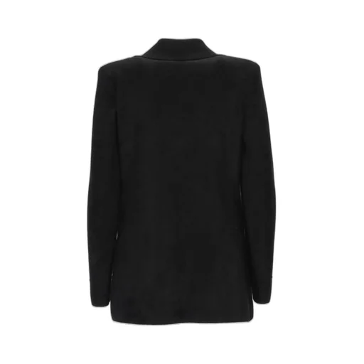 D.Exterior Double-Breasted Blazer