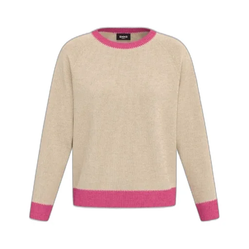 Emme Marella Contrast Trim Knitted Sweater