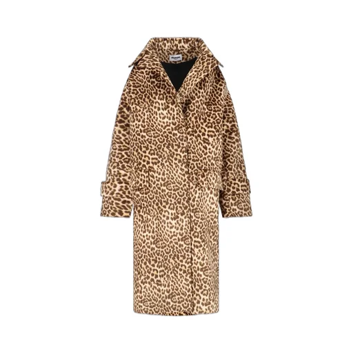 Duran Lantink Oversized Leopard Print Coat