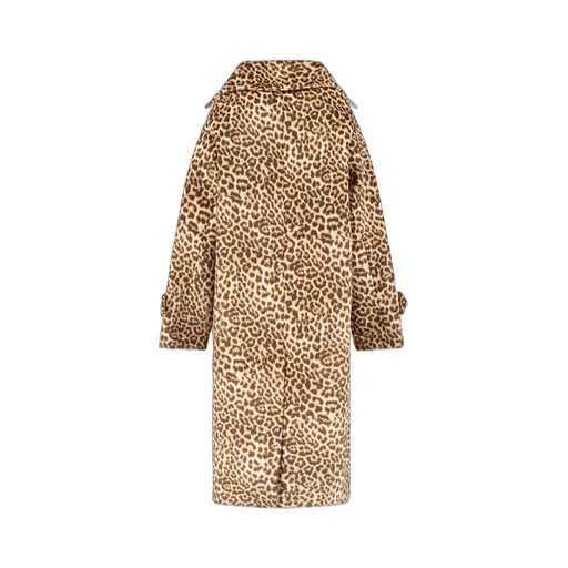 Duran Lantink Oversized Leopard Print Coat
