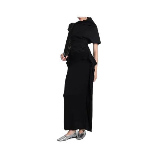 Entire Studios Draped Knit Skirt