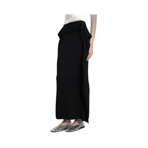 Entire Studios Draped Knit Skirt