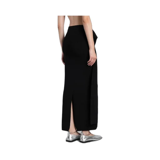 Entire Studios Draped Knit Skirt