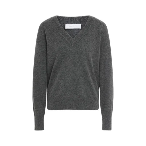 Equipment V-Neck Cashmere Knitted Sweater