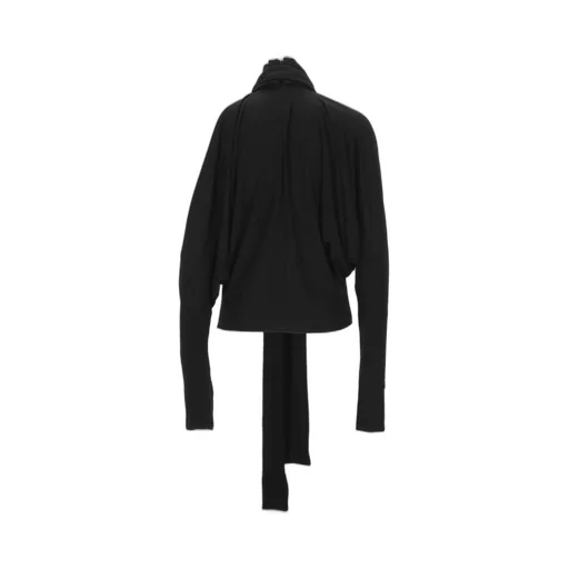 Francesco Murano Draped Scarf-Neck Top