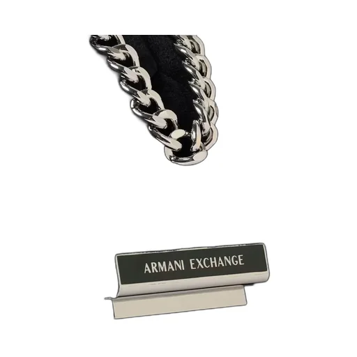 Armani Exchange Logo Detail Quilted Shoulder Bag