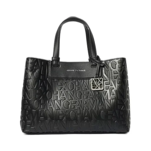 Armani Exchange Logo Allover Handbag