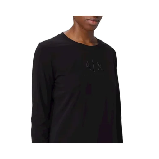 Armani Exchange Logo Long-Sleeved T-Shirt