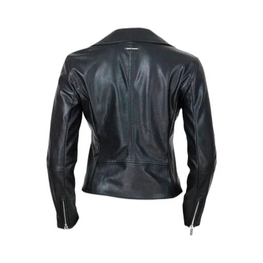 Armani Exchange Zipped Biker Jacket