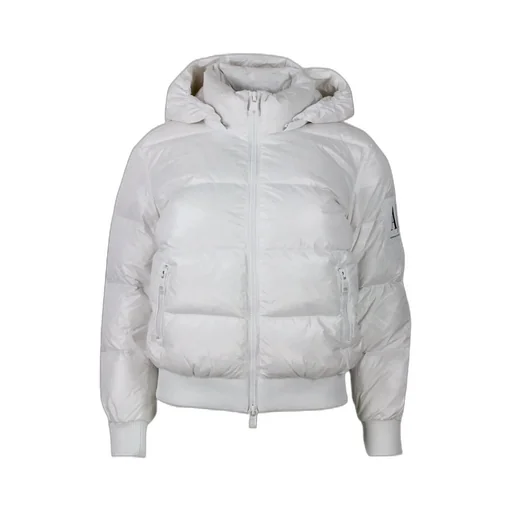 Armani Exchange Hooded Zipped Puffer Jacket