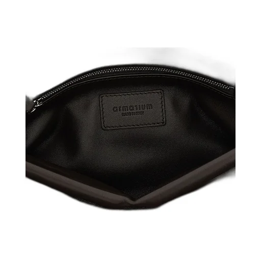 Armarium Eloisa Logo Embossed Clutch Bag