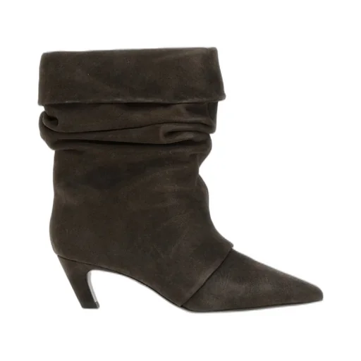 Ash Pointed-Toe Ankle Boots