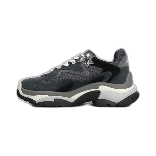 Ash Addict Panelled Lace-Up Sneakers