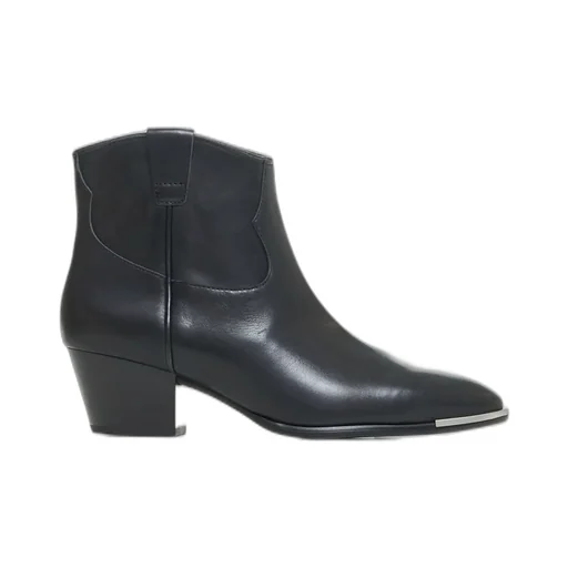 Ash Pointed Toe Ankle Boots