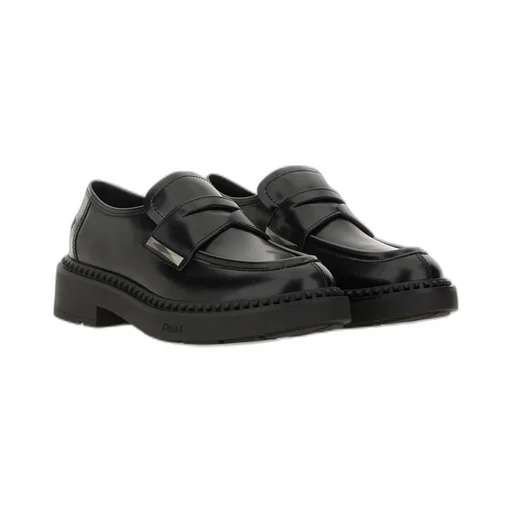 Ash Medusa Studded Platform Loafers