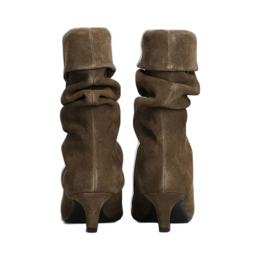 Ash Pointed-Toe Ankle Boots