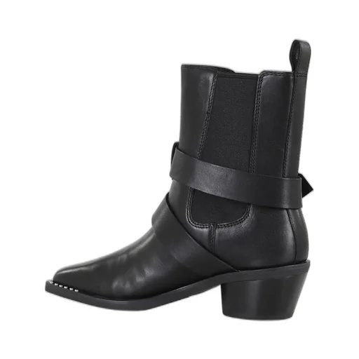 Ash Heron Belted Western Boots