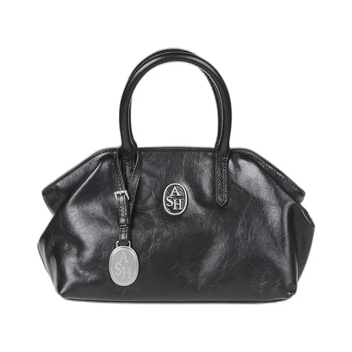 Ash Logo Plaque Top Handle Bag