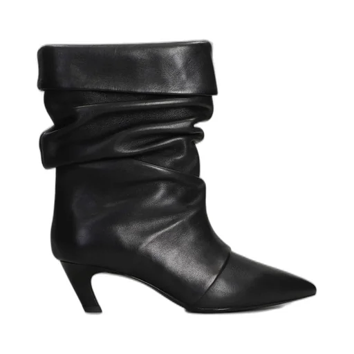 Ash Pointed-Toe Ankle Boots
