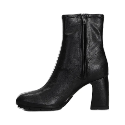 Ash Square-Toe Zipped Boots