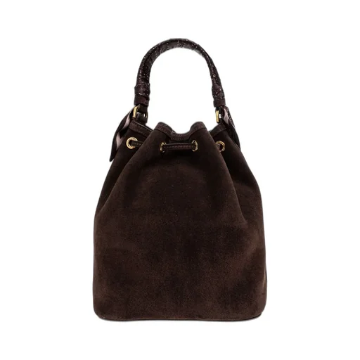 Amiri Logo Lettering Drawstring Bucket Bag