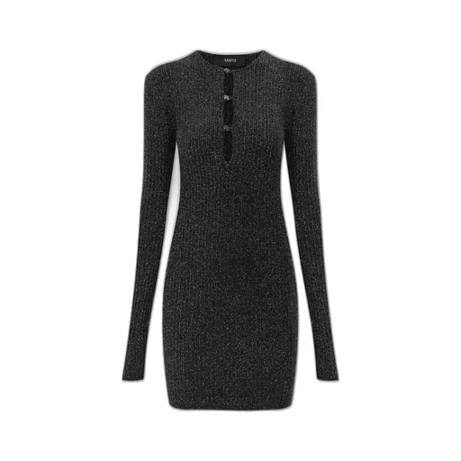Amiri Lurex Thread Mini Dress