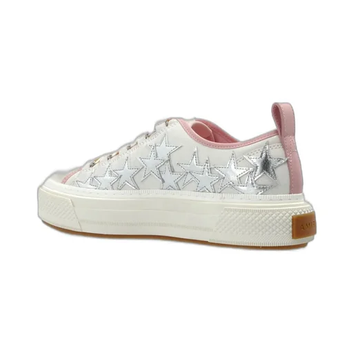 Amiri Metallic Stars Court Low Sneakers