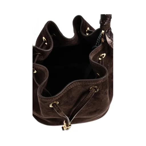 Amiri Logo Lettering Drawstring Bucket Bag