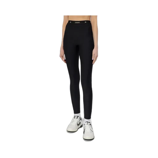 Amiri High Waist Signature Logo Leggings