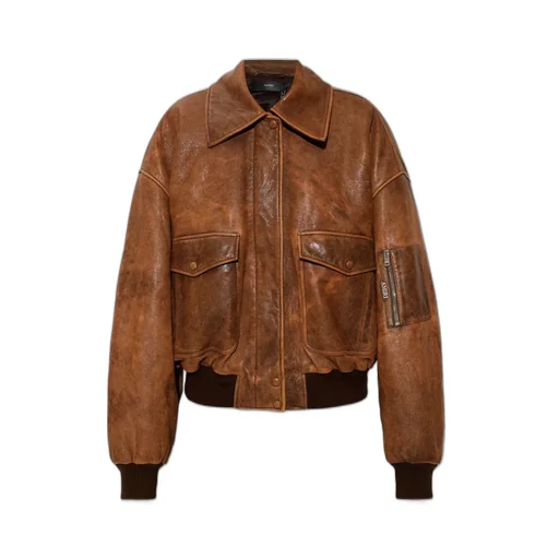Amiri Leather Jacket