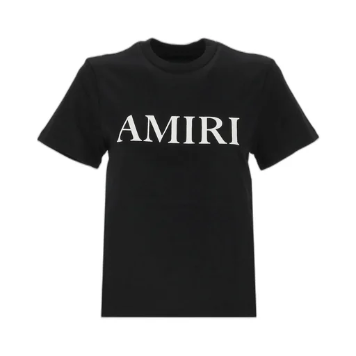 Amiri Logo Printed Crewneck T-Shirt
