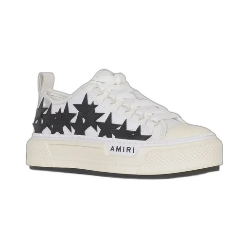 Amiri Star Patch Lace-Up Sneakers