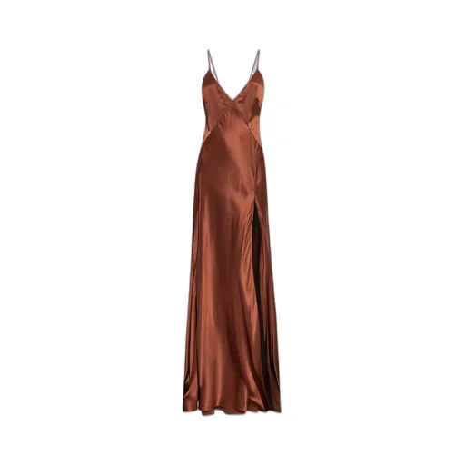 Amiri Spaghetti Strap Maxi Dress